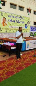 अंतर्राष्ट्रीय योग दिवस रायपुर 21-06-2025