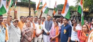 तिरंगा यात्रा रायगढ़